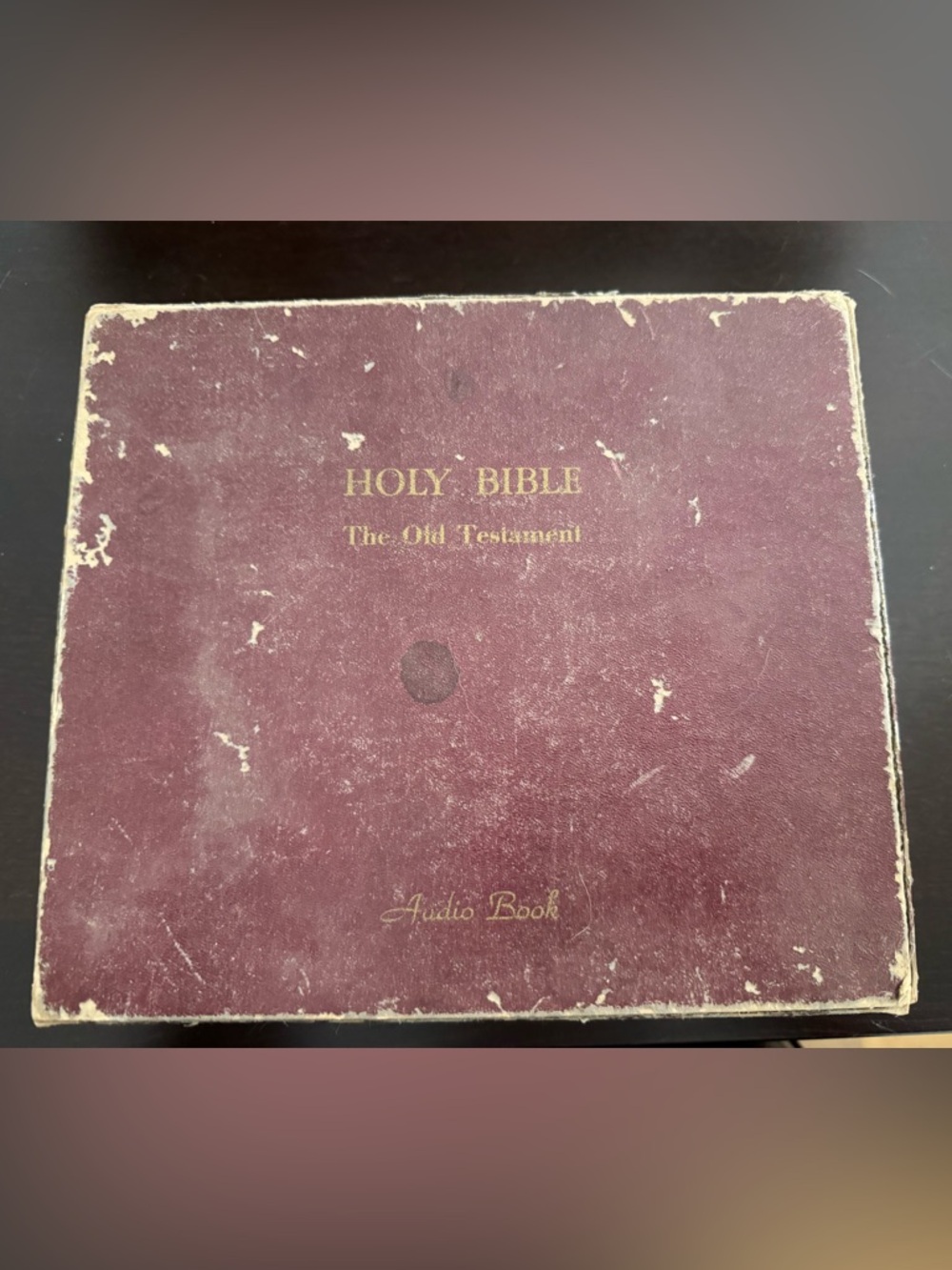Holy Bible The Old Testament Audio Book - vintage
